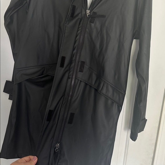 Didriksons1913 Sund Unisex Parka Galon Black Waterproof Storm System Sz 40 - Picture 6 of 12